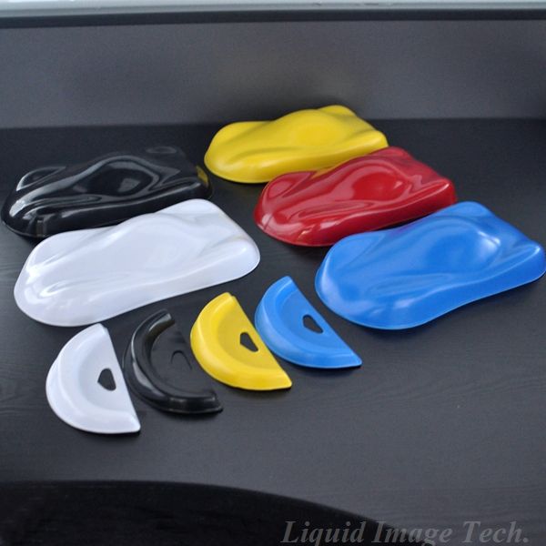 candy paint display sample plastic car body speed shapes for car painting show