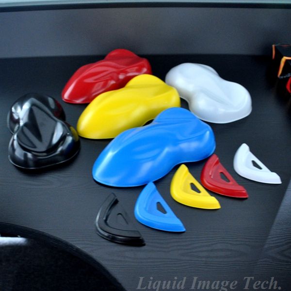candy paint display sample plastic car body speed shapes for car painting show