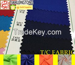 65 polyester 35 cotton fabric/cotton polyester fabric/