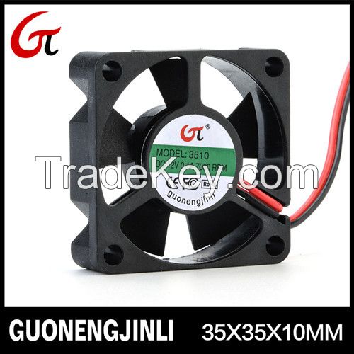 Manufactory Selling 12v Axial Cooling Fan 35 X 35 X 10 Mm 3510 DC Amplifier