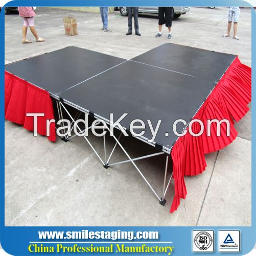 Portable stage platform plywood 18mm stage platform sale 