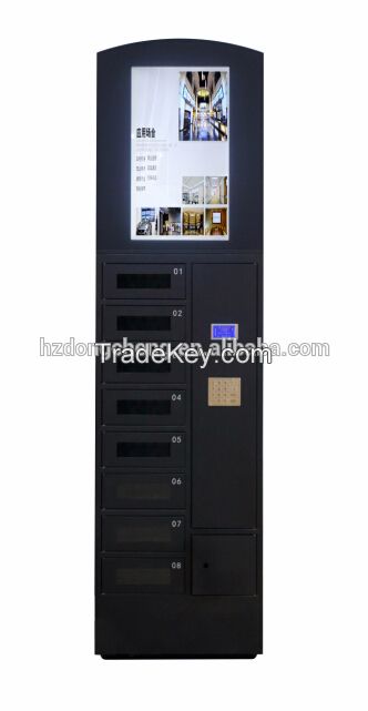 Eletronic phone-charging locker with USB