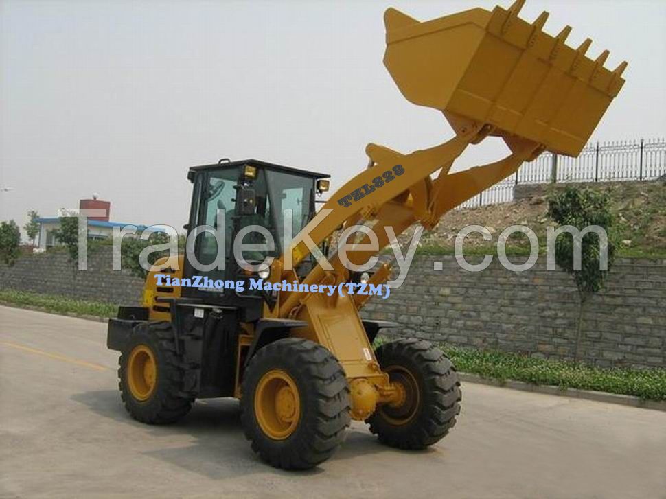 2ton, 1.2cbm mini loader TZL828