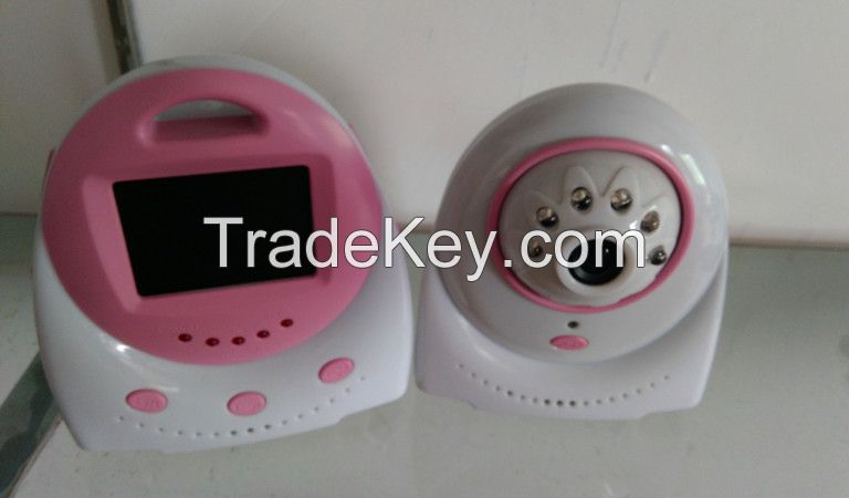 2.4G color LCD 2.4 inch two way talk night vision Baby camera monitor