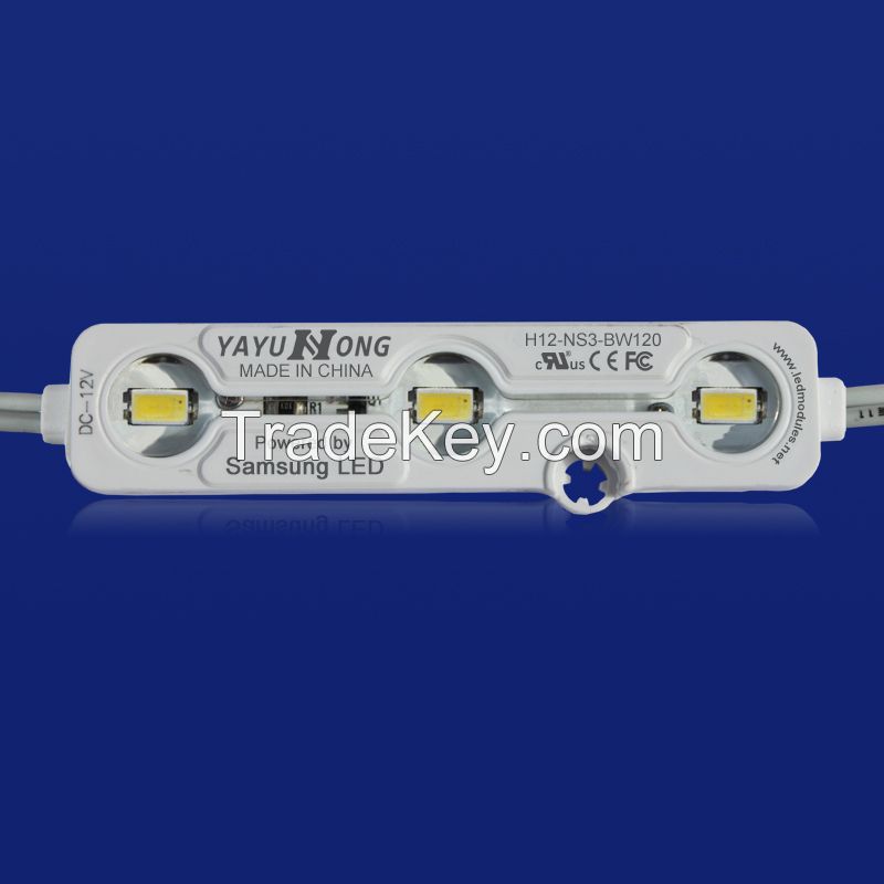 3 led SMD5630 White light led injection module