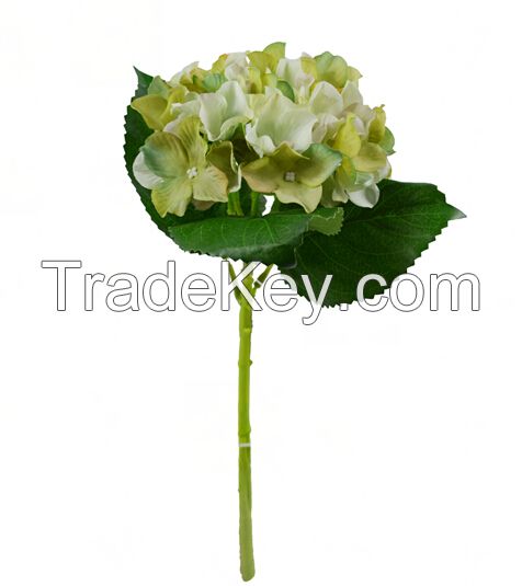 artificial flowers hydrangeas in Factory Price for Wedding silk flower(SF-01-394)