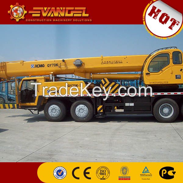 XCMG truck crane QY70K truck mounted crane small truck crane