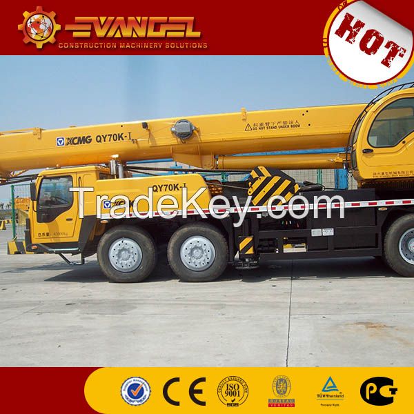 XCMG truck crane QY70K truck mounted crane small truck crane 