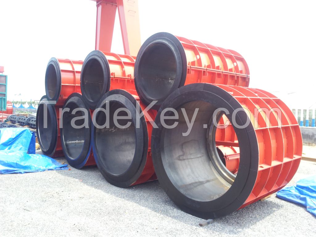 Africa roller suspension type precast drain pipe Machinery