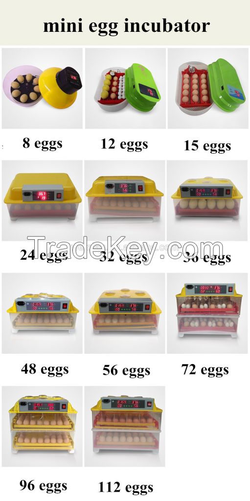 weiqian mini incubator for sale 8eggs-112eggs