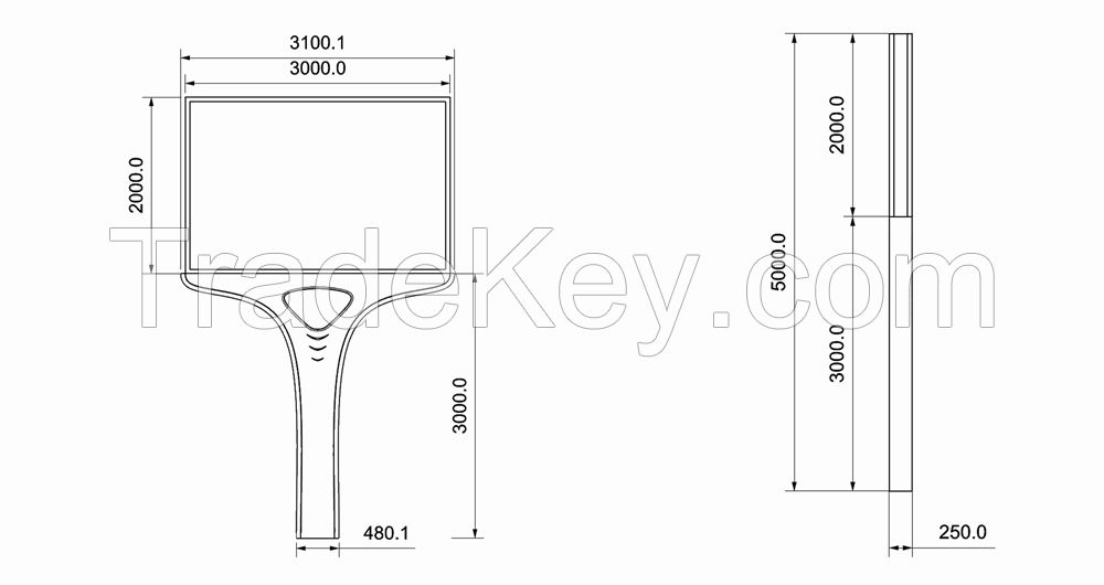 Outdoor Street Advertising HD P5 P6 P8 P10 LED Screen Display Video Digital Billboard