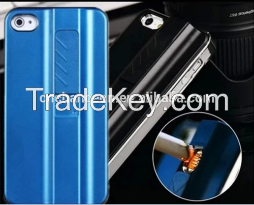 2015 New Cigarette Lighter Phone Case With USB For Iphone5 5s 6 6plus 6s promotion gift CO-PC-3011