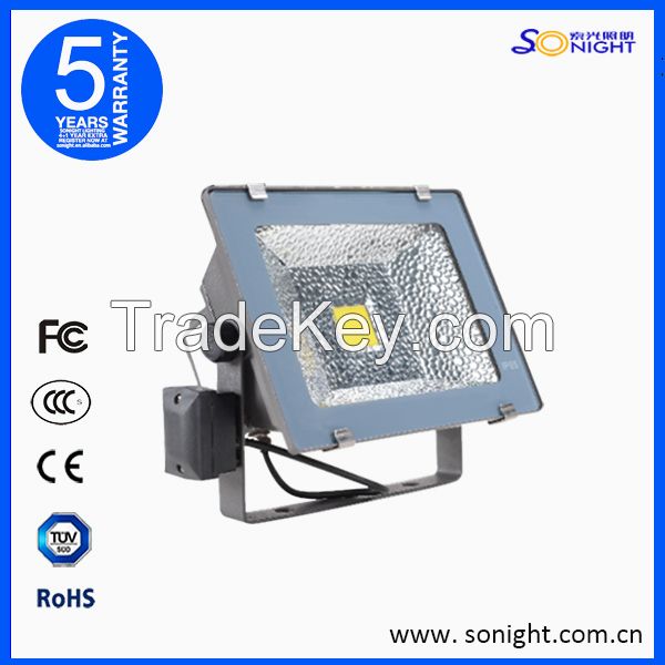 COB chips LED black flood lights