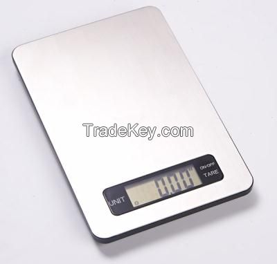 digital stainless steel kitchen scale