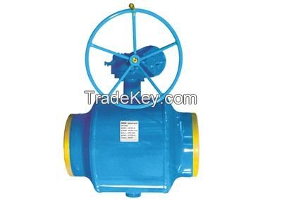 YongJia China High Quality Forged Steel Fully Welded Ball Valve