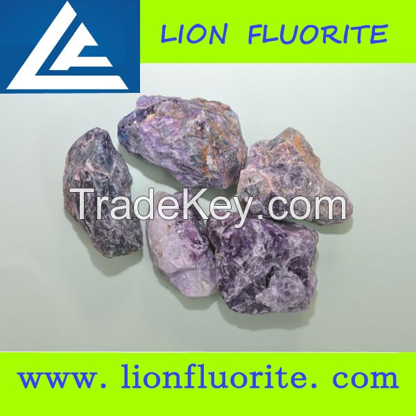  For steel making /Customize size and packing All grades of fluorspar lump