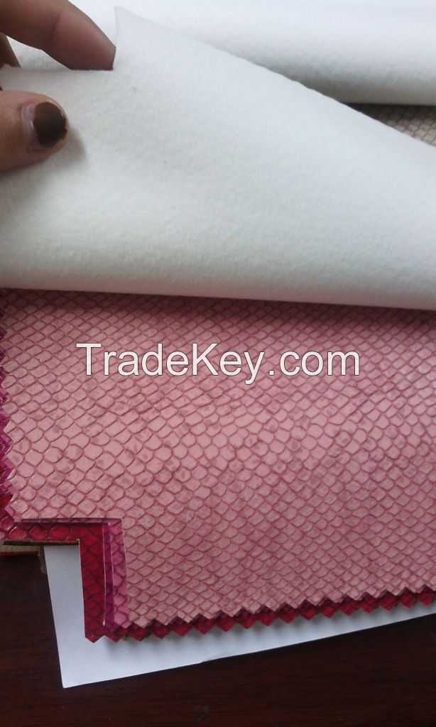 wholesale factory price PVC synthetic leather for bags, shoes making