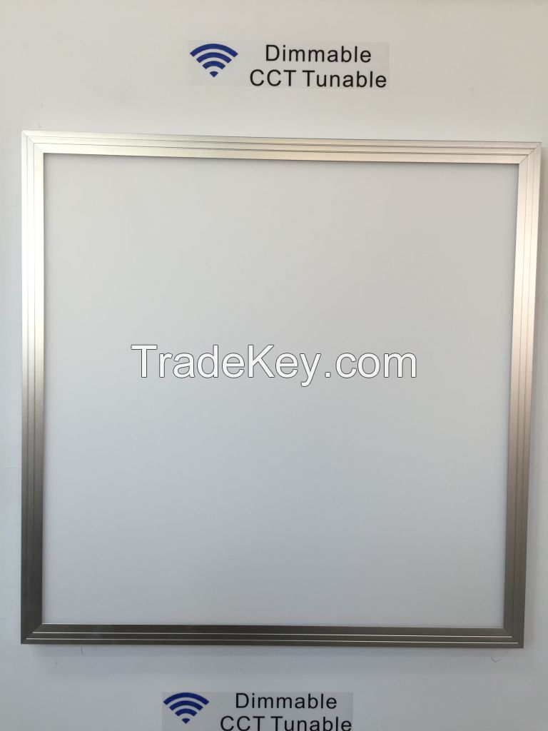 Square Plastic Aluminum LED 600X600 Ceiling Panel Light