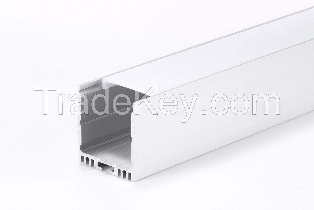 surface mounted aluminum profile with high power led strips