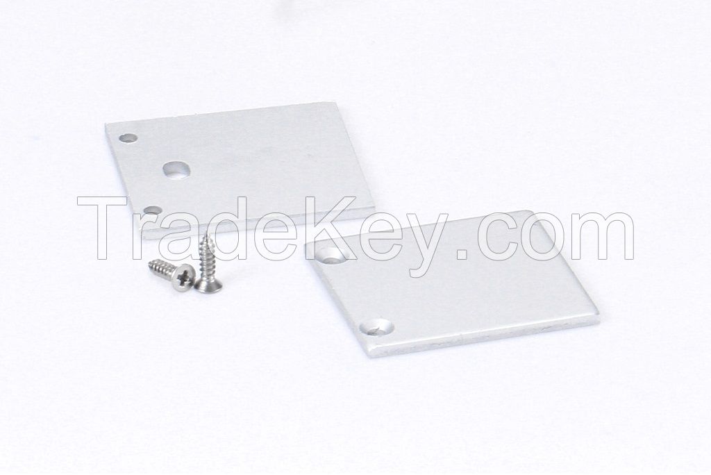 surface mounted aluminum profile with high power led strips