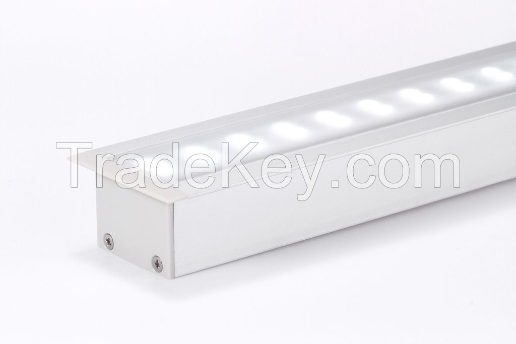 high power aluminum profile led with diffuser