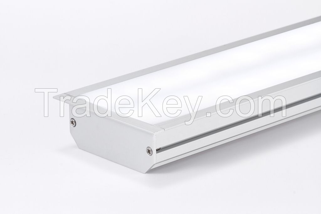 Wide high power aluminium profile for led strips