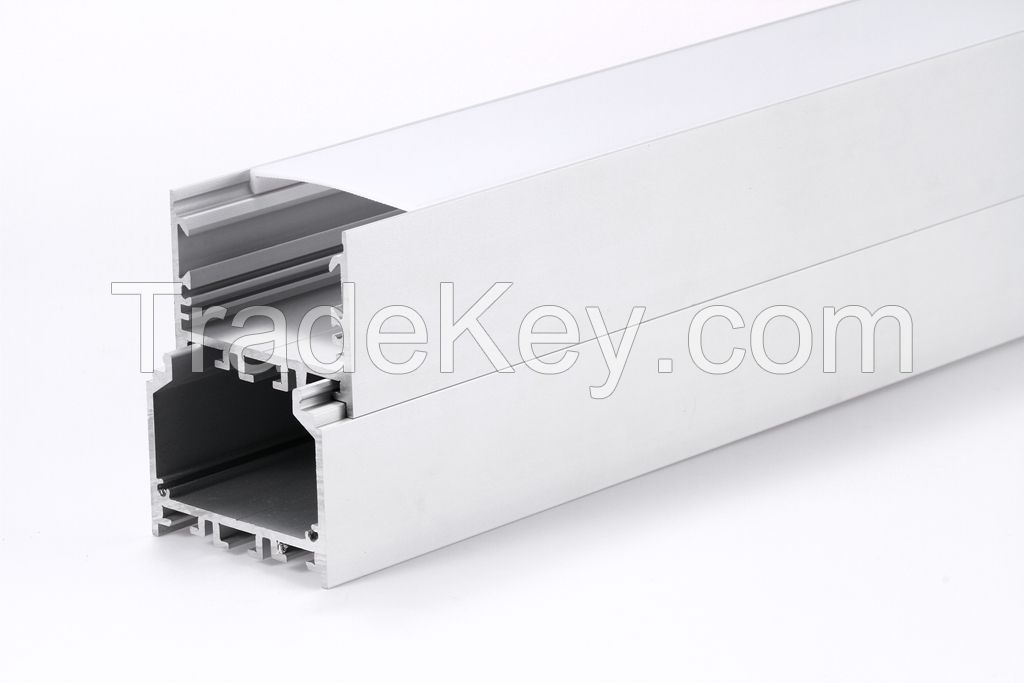 2015 newest bilayer Aluminum LED Profile with cover for led strips