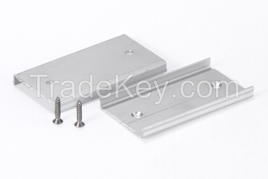 2015 newest bilayer Aluminum LED Profile with cover for led strips