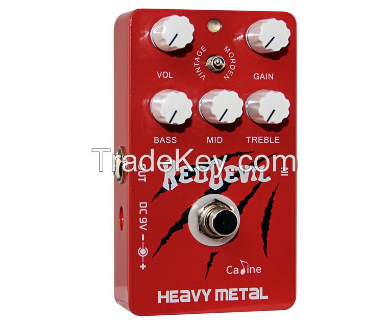 Caline "Red Devil" Heavy Metal Guitar Effect Pedal CP-30