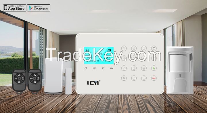 GSM wireless security alarm system