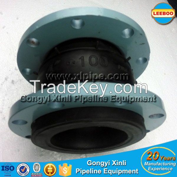 pipe fittings flang single sphere rubber expansion joint price