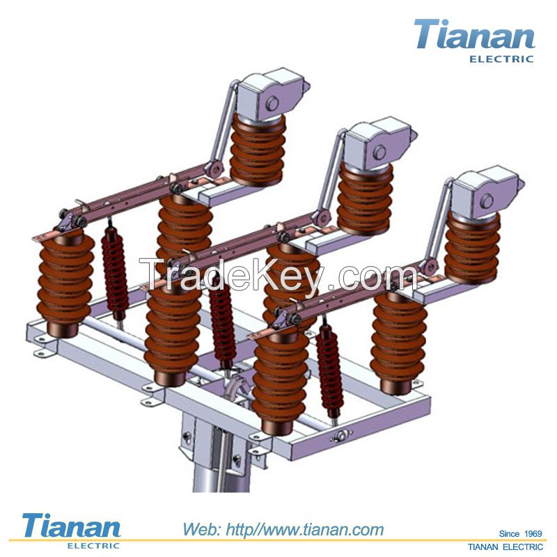 Outdoor AC High-Voltage Disconnector Hv Contactor (GW4-40.5-1)