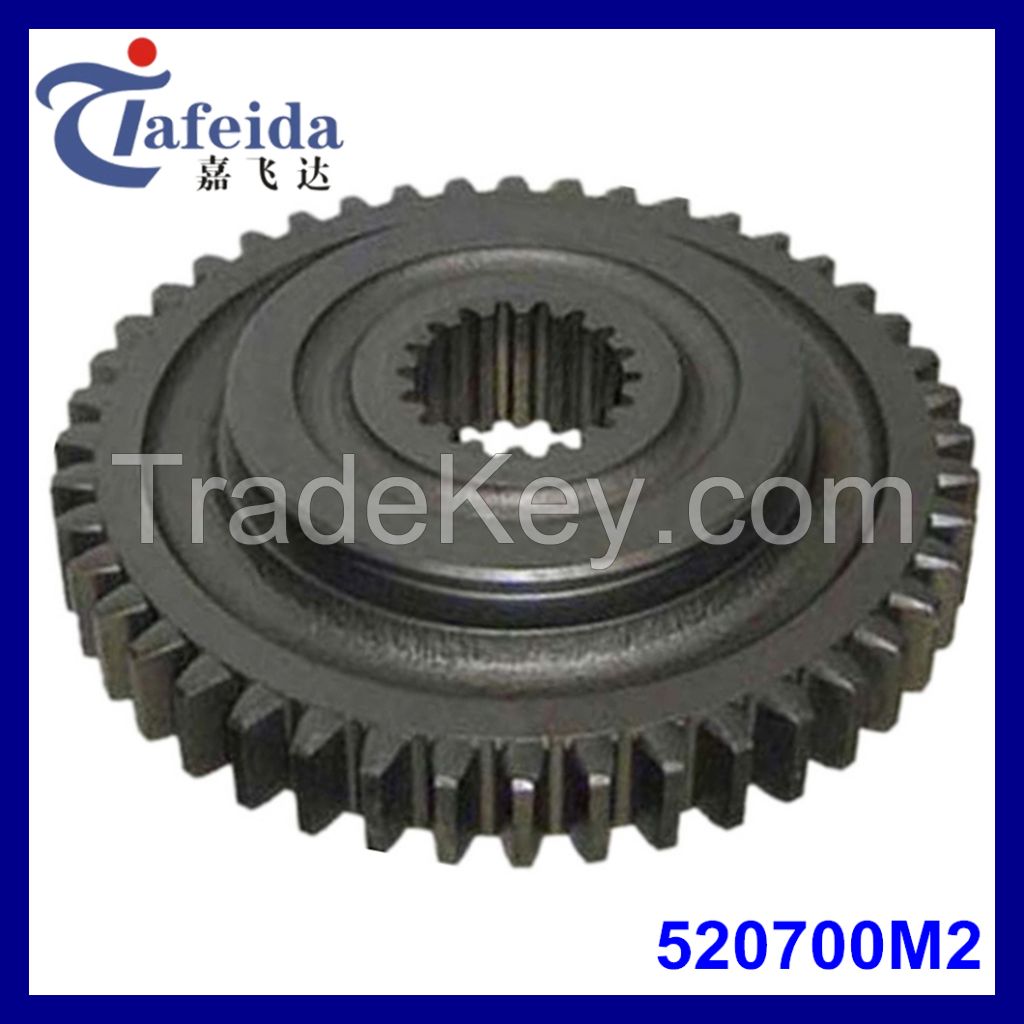 Tractor Gear for Massey Ferguson, MF Agricultural Tractor Parts, Transmission Components, 520700M2, 44T, Low Speed Transmission Gear