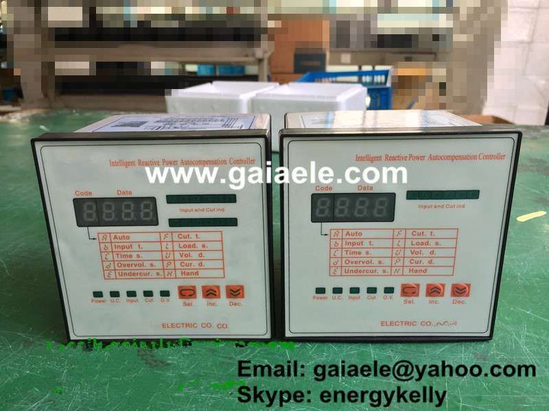RPCF12 RPCF4 Series Power factor Correction Controller for Industrial use 2~12STAGES 113X113mm