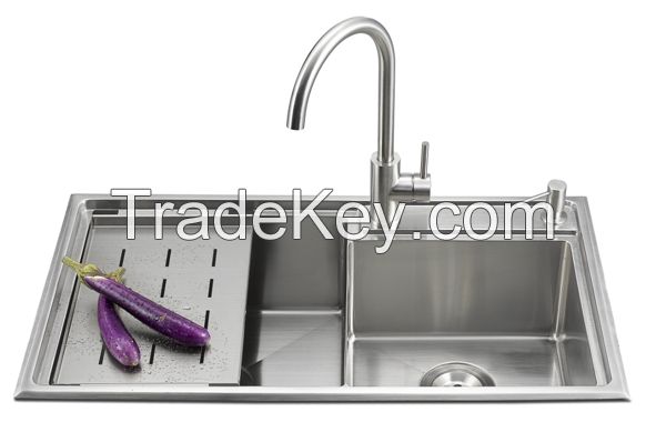  newest hot sell  handmade sus 304 kitchen sink