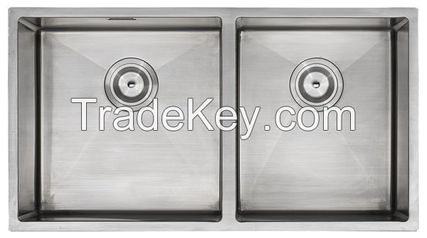 2016 hot sell handmade stainless steel kitchen sink