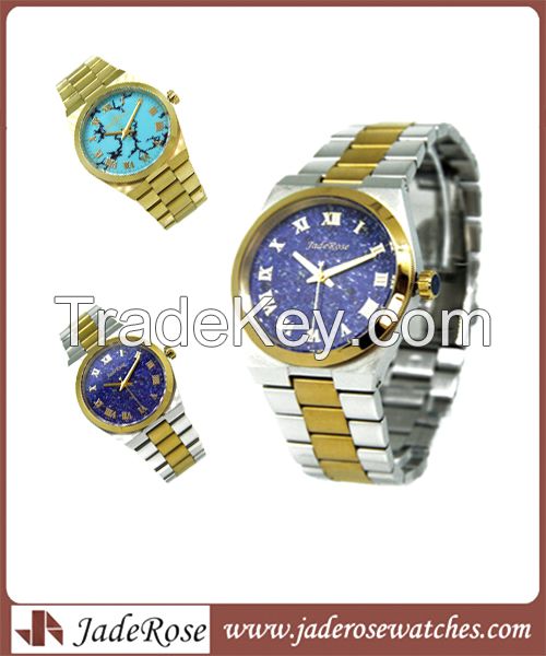 Fashion Alloy and Stainless Steel Wristwatch for Quartz and Gift