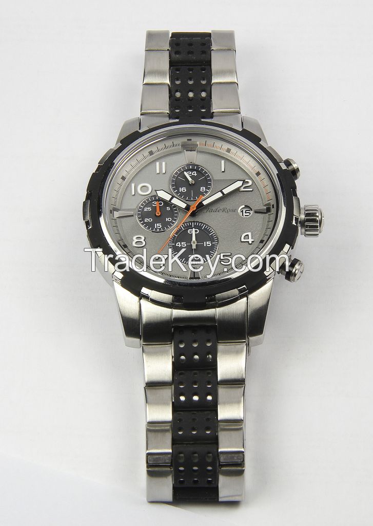 Waterproof Gift Men's Promotional Watch for Alloy