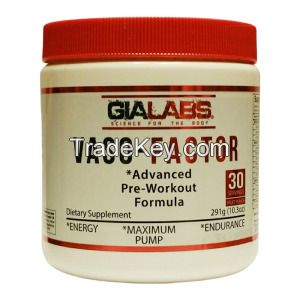 VASO-FACTOR Pre-Workout Powder