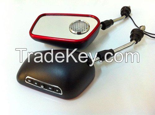 Motorcycle rearview mirror MP3  Audio of rearview Mirrors