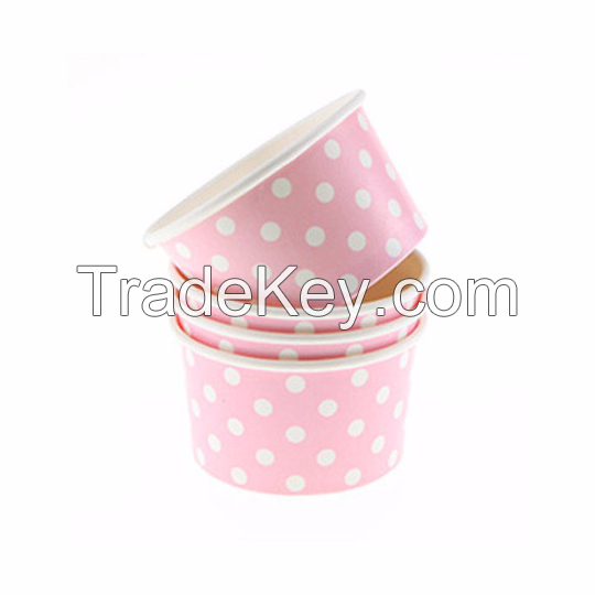 8 oz Wholesale Paper Ice Cream Cups / Party Supplies 1,000ct ( Free ship )