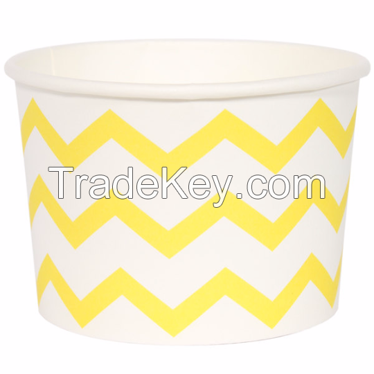 8 oz Wholesale Paper Ice Cream Cups / Party Supplies 1,000ct ( Free ship )