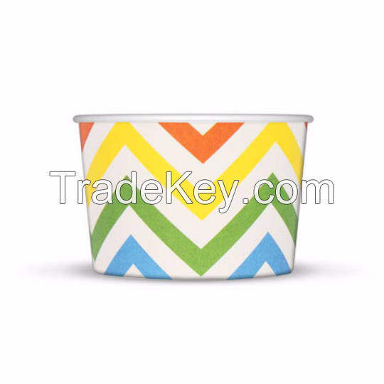 8 oz Wholesale Paper Ice Cream Cups / Party Supplies 1,000ct ( Free ship )