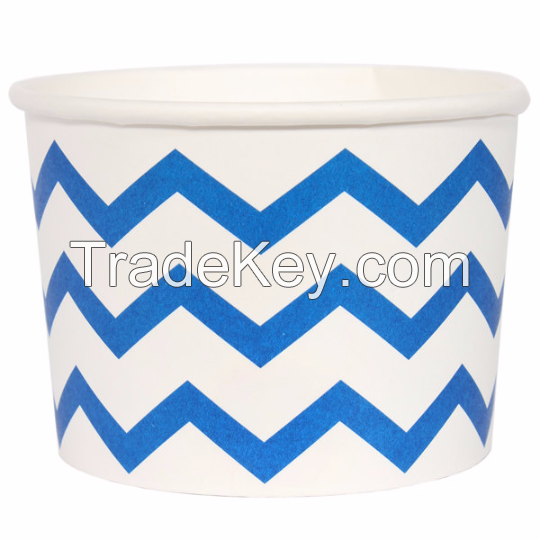 8 oz Wholesale Paper Ice Cream Cups / Party Supplies 1,000ct ( Free ship )