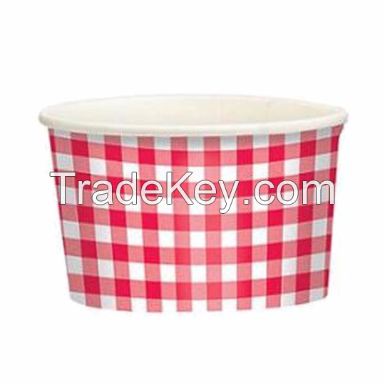 8 oz Wholesale Paper Ice Cream Cups / Party Supplies 1,000ct ( Free ship )