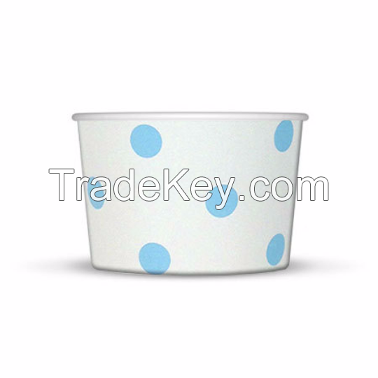 8 oz Wholesale Paper Ice Cream Cups / Party Supplies 1,000ct ( Free ship )