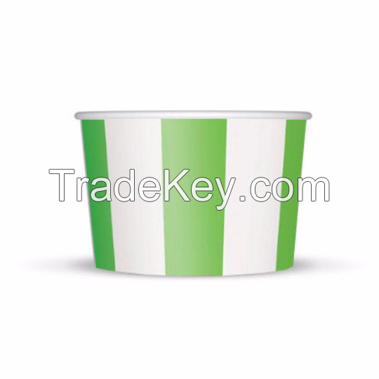 8 oz Wholesale Paper Ice Cream Cups / Party Supplies 1,000ct ( Free ship )