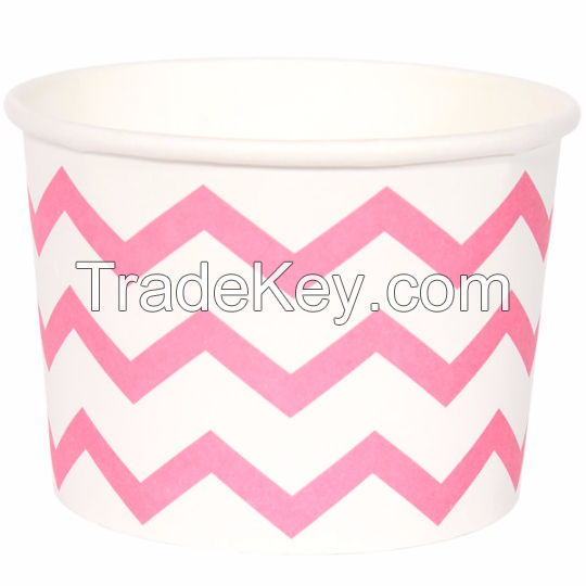 8 oz Wholesale Paper Ice Cream Cups / Party Supplies 1,000ct ( Free ship )