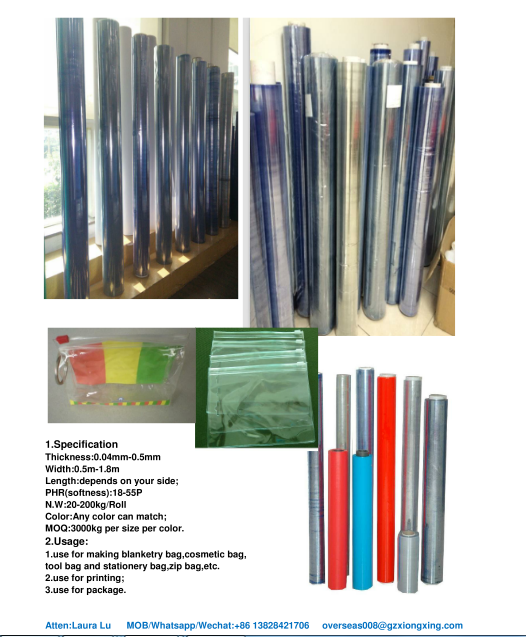 PVC Soft Transparent Sheet