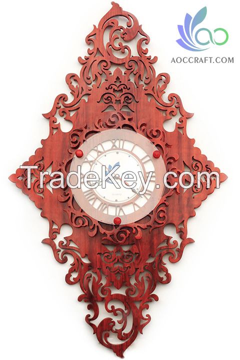 Luxury Wooden Wall Clock DH020615